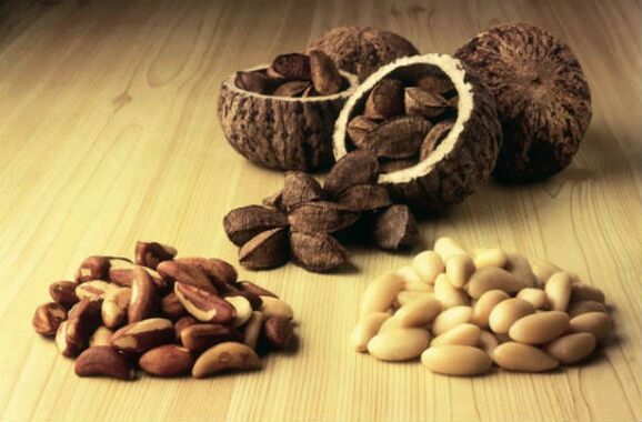 Noz do Brasil para potenciar